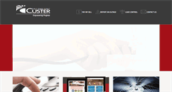 Desktop Screenshot of custerpower.com